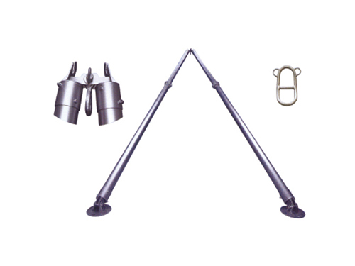 铝合金管式人字抱杆