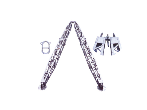 铝合金框架式人字抱杆