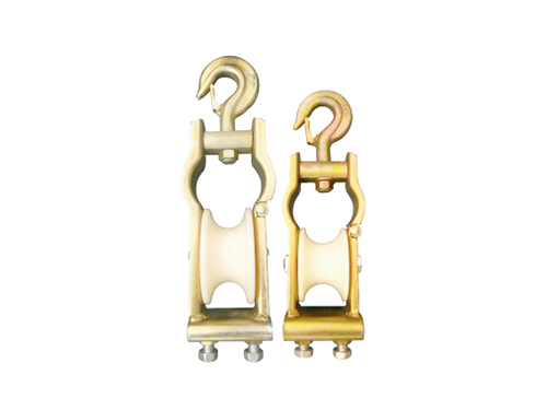 座挂俩用放线滑轮