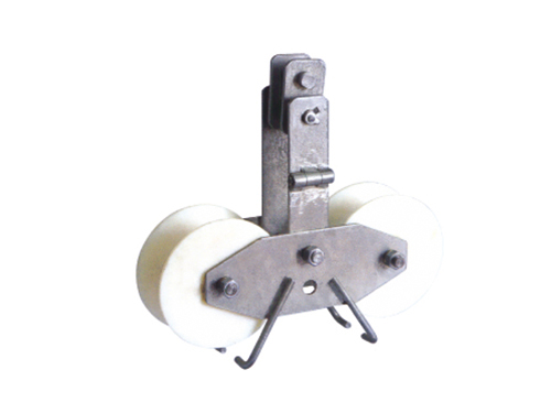 前后双轮放线滑车